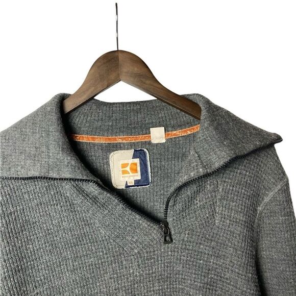 Boss Orange Sweater Men’s Size XXL Asymmetrical Front Zip - Picture 8 of 8